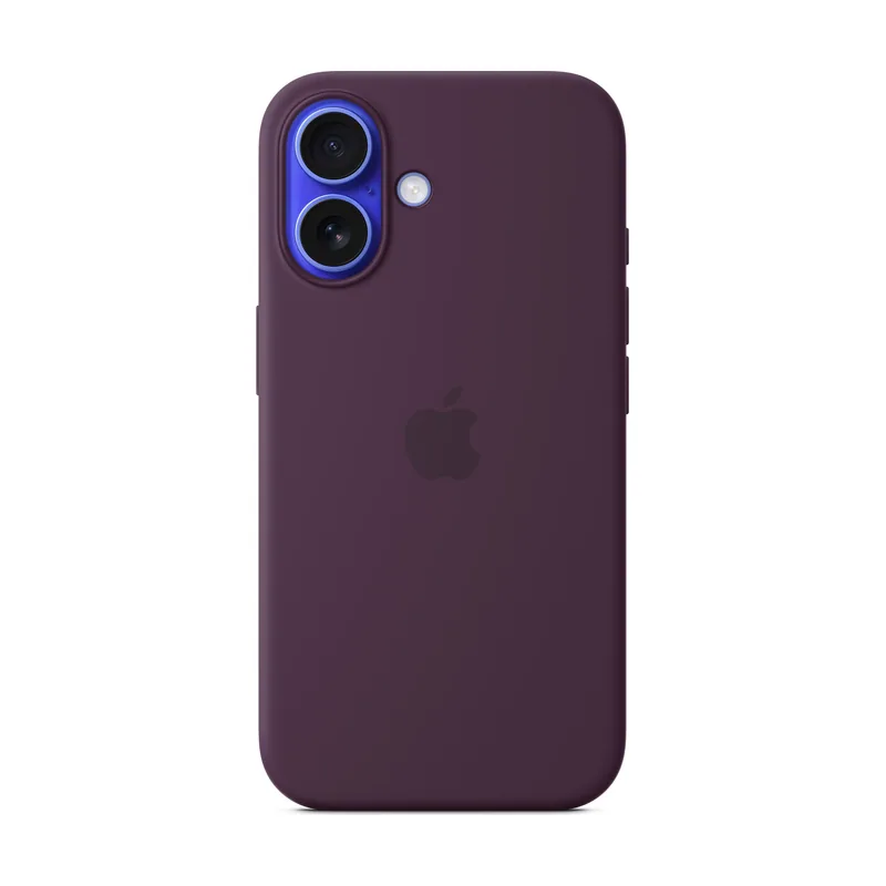 Funda de silicona con MagSafe para el iPhone 16