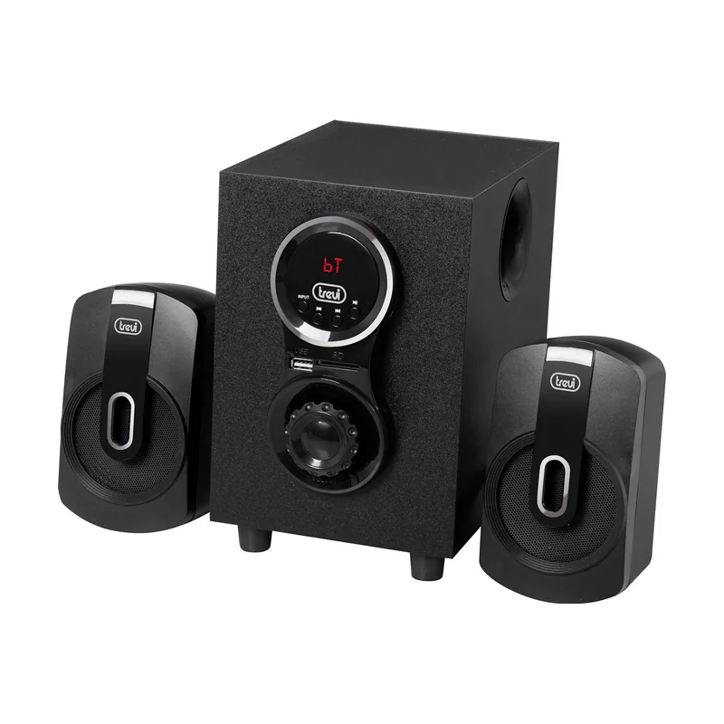 AVX 615 BT conjunto de altavoces 30 W Universal Negro 2.1 canales De 1 vía 5 W