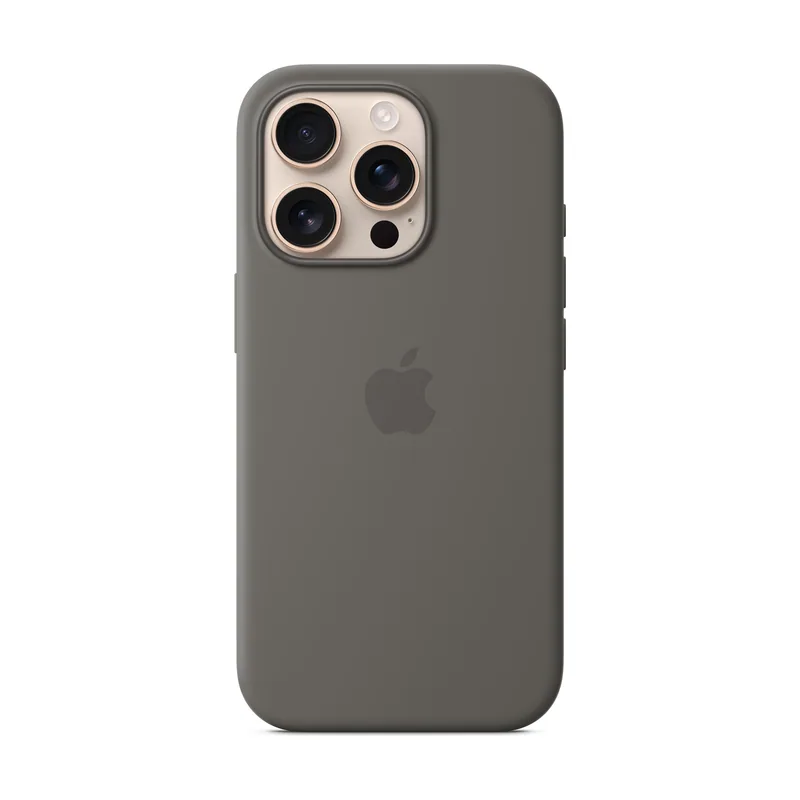 Funda de silicona con MagSafe para el iPhone 16 Pro