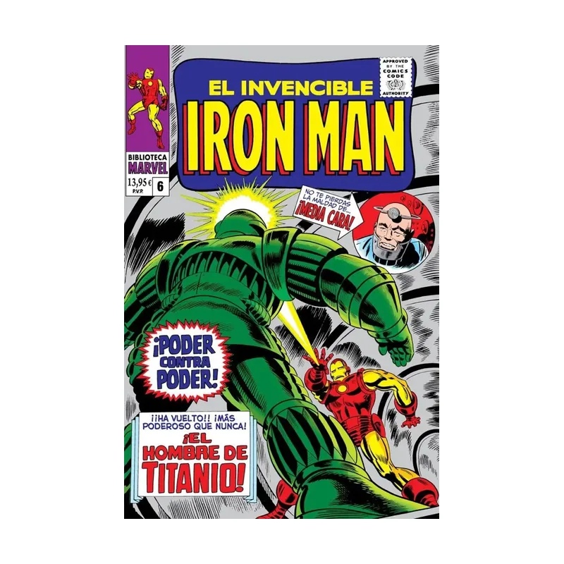 El Invencible Iron Man 6. 1967-68 Biblioteca Marvel