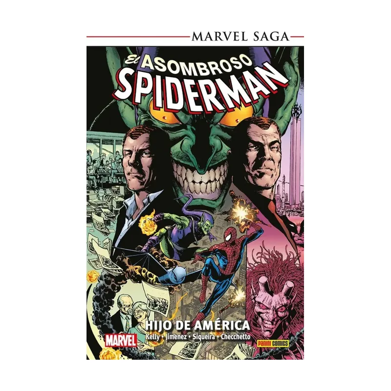 Panini El Asombroso Spiderman 22. Hijo de América MARVEL SAGA TPB