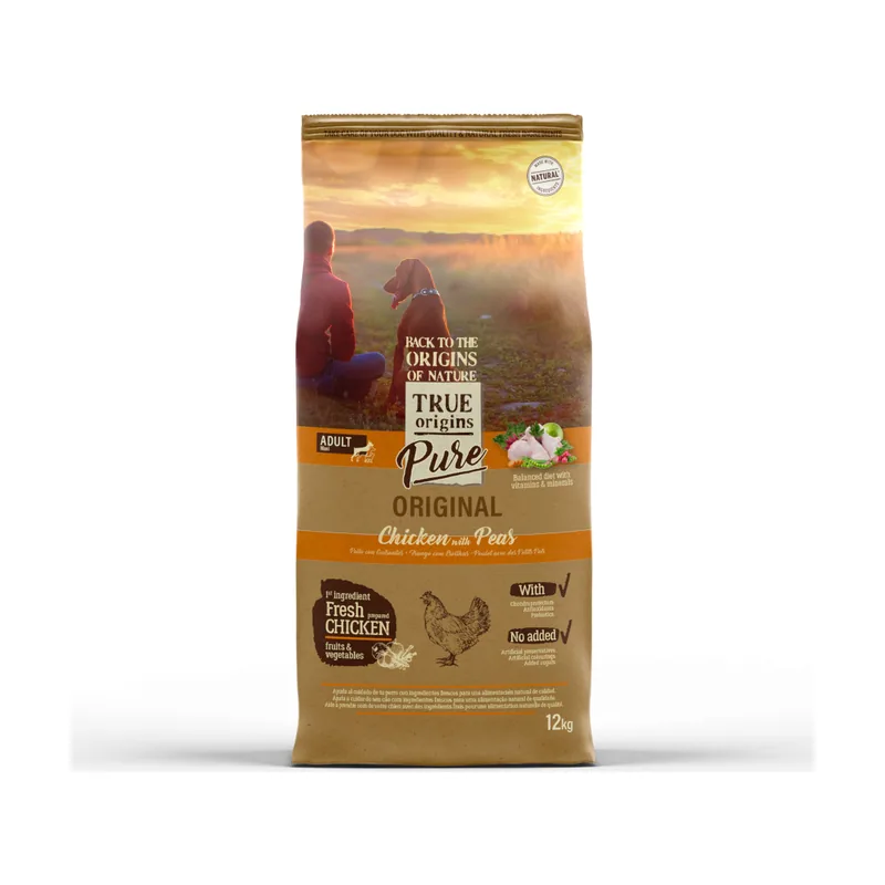 True Origins 12 kg Pure Adult Maxi Pollo pienso