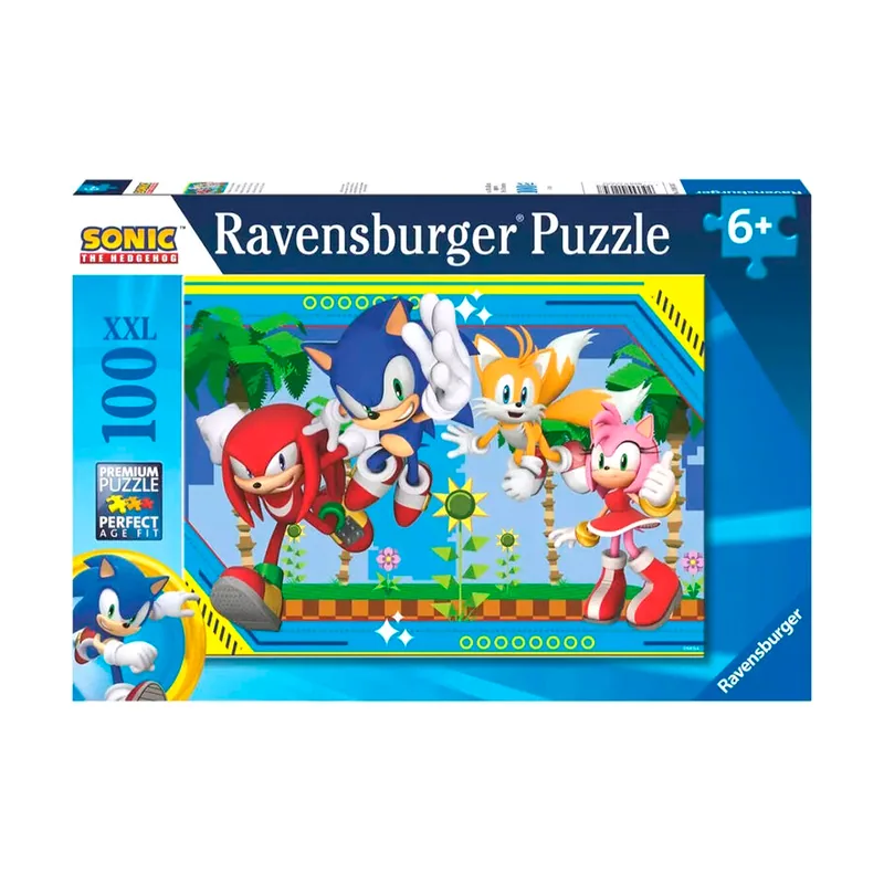 Sonic Puzzle niños 6 años