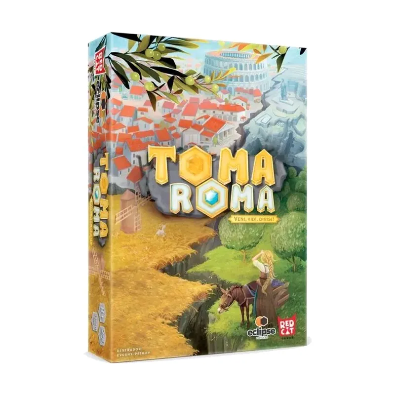 Draco Ideas Toma Roma Juego de Mesa Estratégico en Español