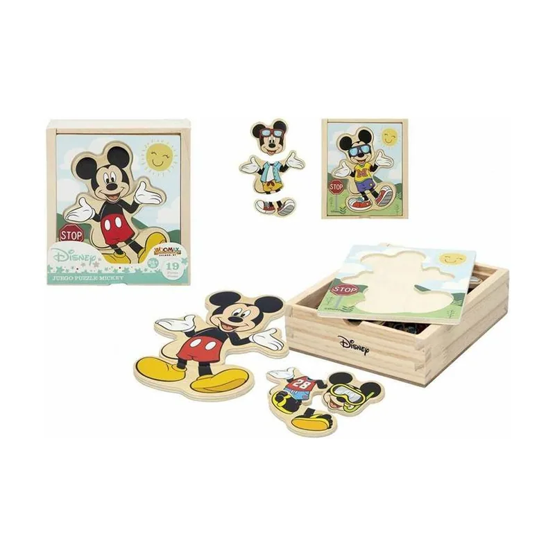 Disney Disfraces de rompecabezas de madera