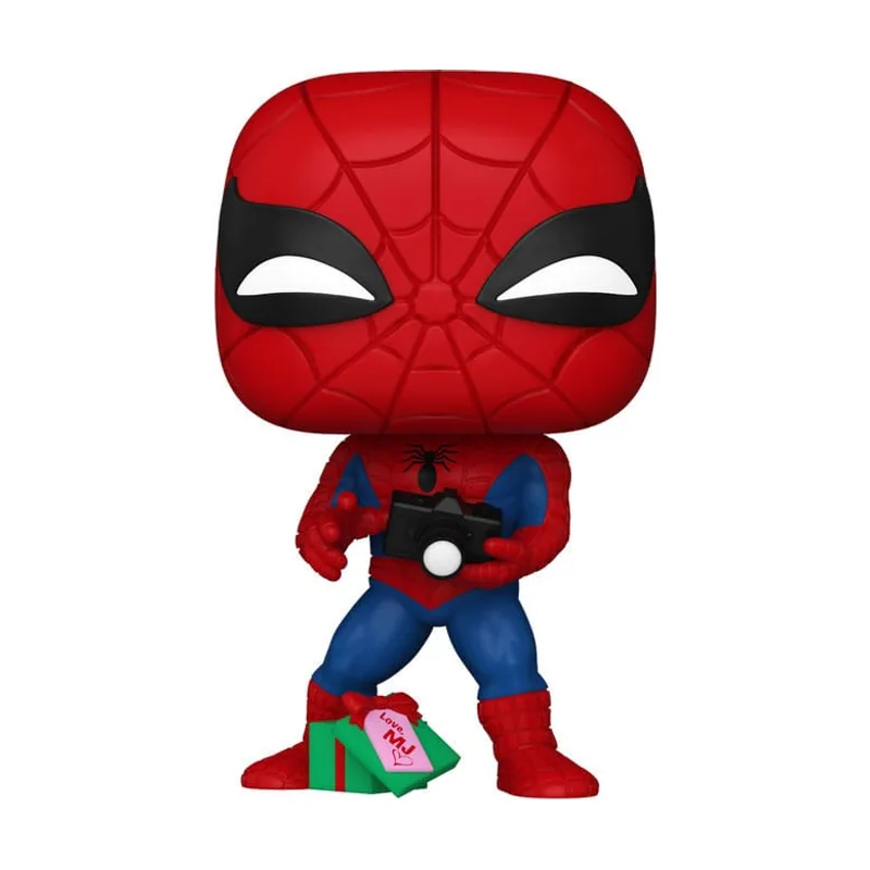 Pop! Marvel Spider-Man with Open Gift