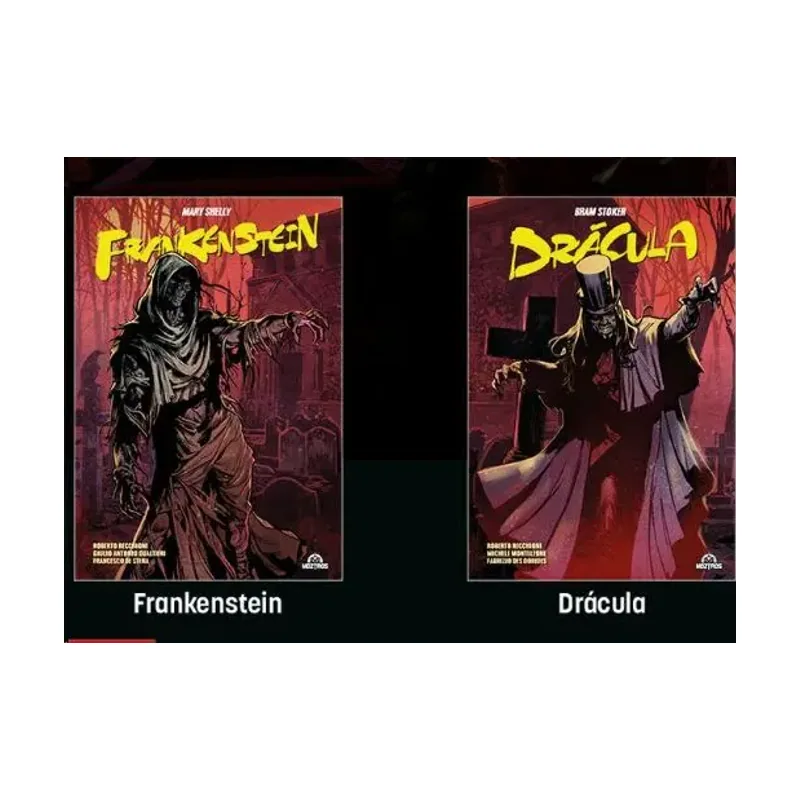 Pack Halloween Drácula & Frankenstein Pack Especial