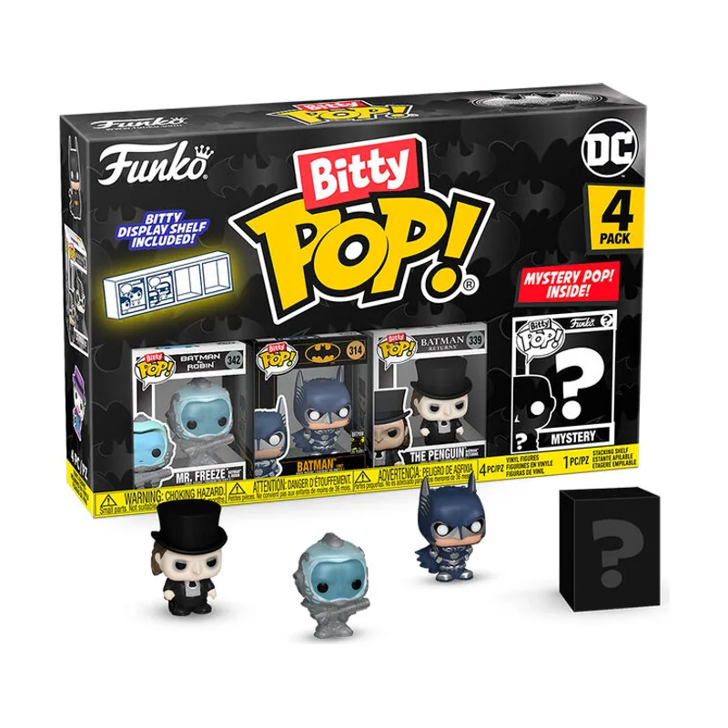 Bitty Pop! 4 Pack DC