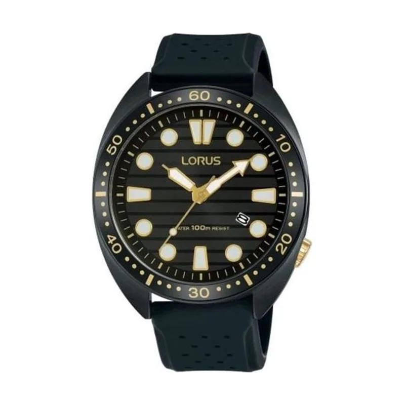 Sport Man Reloj para Hombre Analógico de Cuarzo con Brazalete de Goma RH927LX9