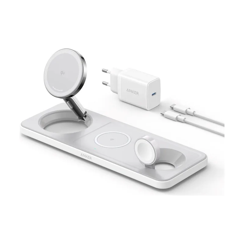 MagGo Universal Blanco USB Cargador inalámbrico Carga rápida Interior