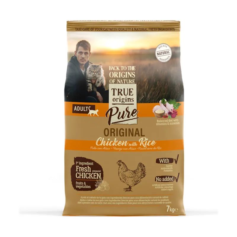 True Origins 7 kg Pure Adult Pollo pienso