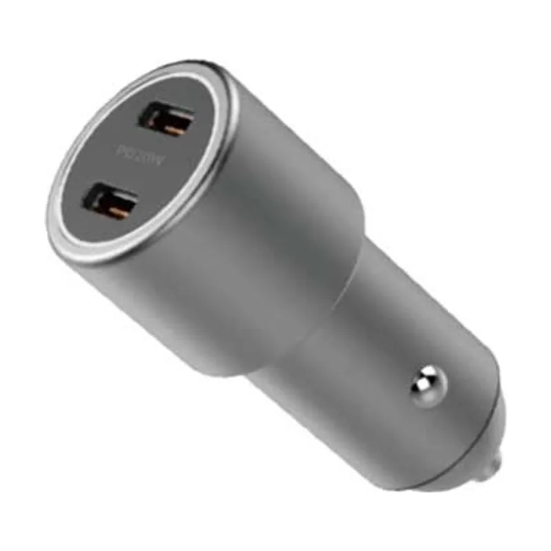 Cargador coche doble usb tipo c 40w