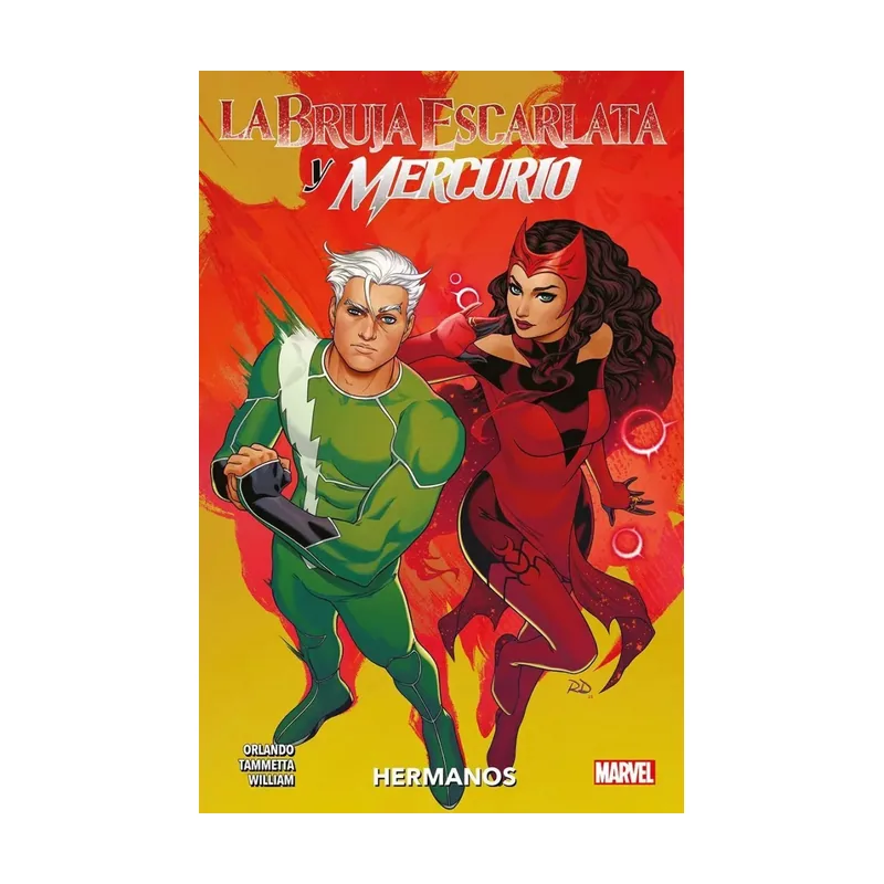 Bruja Escarlata y Mercurio. Hermanos
