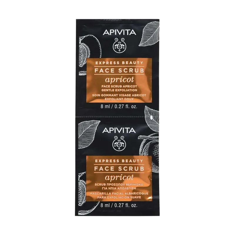Express beauty crema exfoliante suave con albaricoque 2 x 8 ml