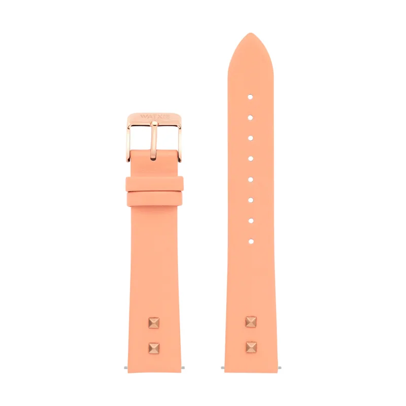 WATXANDCO Correas Modelo Leather Grunge/Coral
