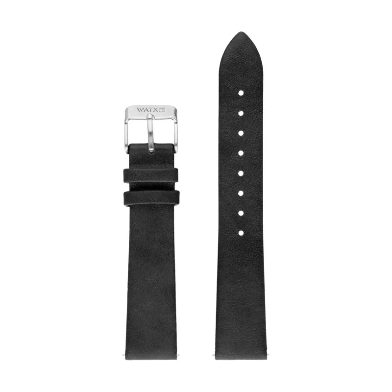WATXANDCO Correas para Relojes Modelo Correa de Reloj Elemental WXCO1036 de Cuero. Marca
