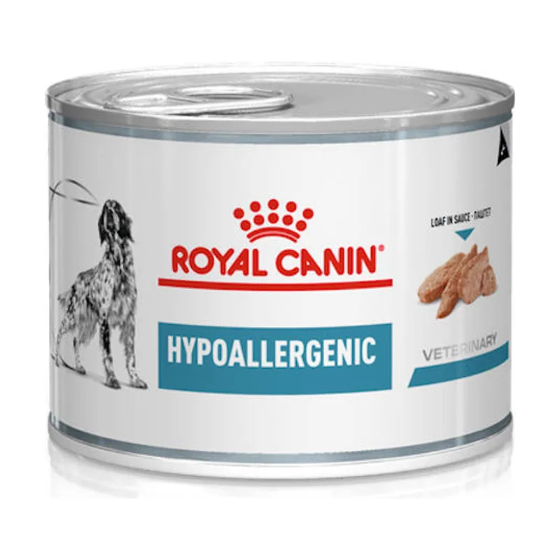 Royal Canin 400 g Veterinary Diet Hypoallergenic lata para perros
