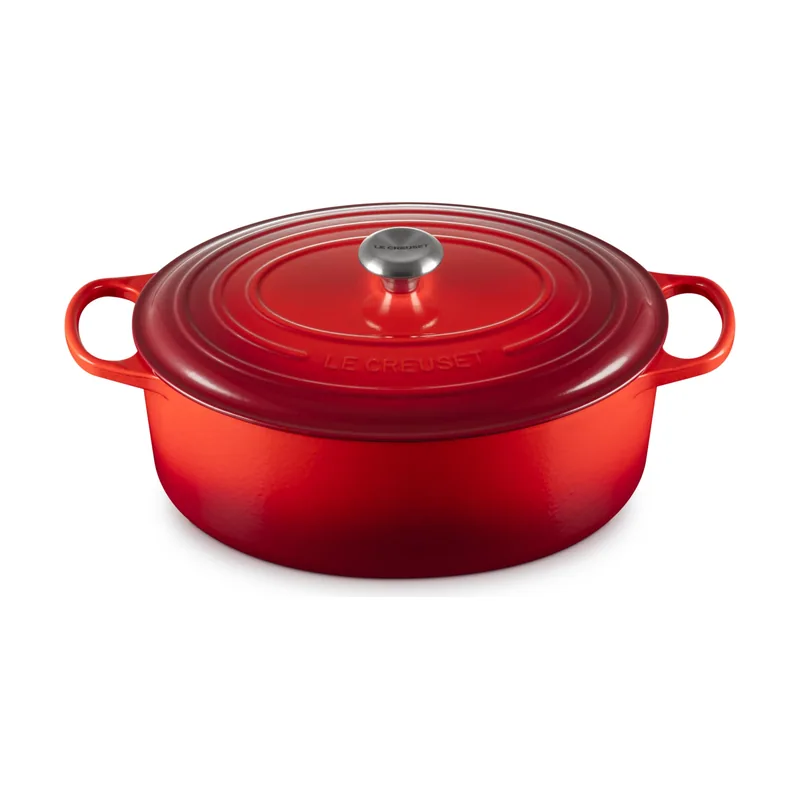 Cocotte oval de hierro fundido
