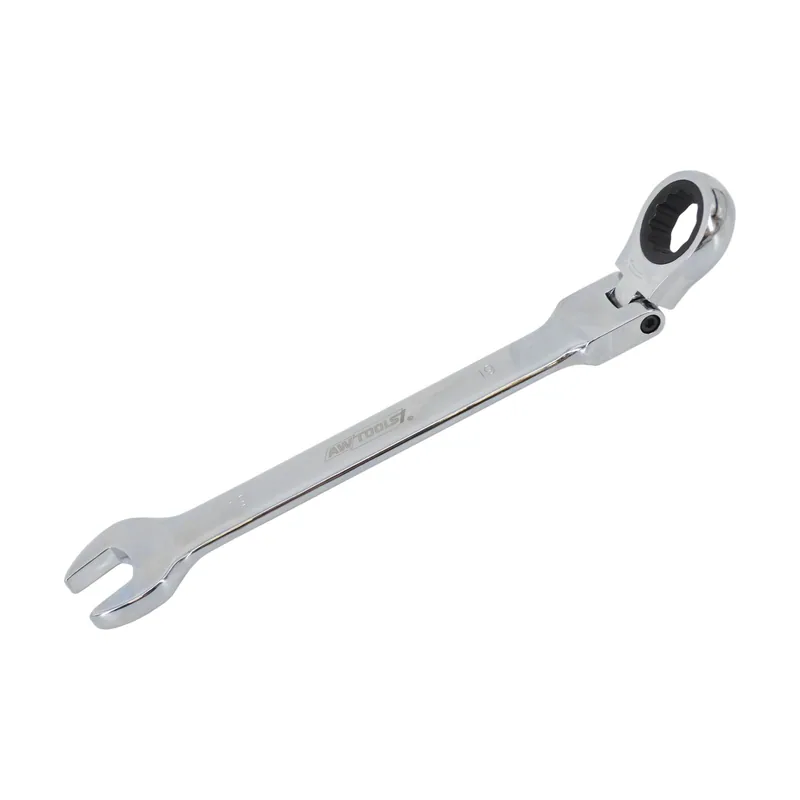 Llave combinada con carraca articulada 14mm