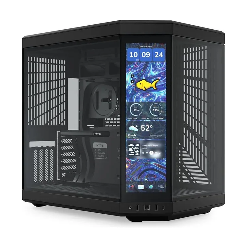 Y70 touch infinite Midi Tower Nero HYTE Y70 Touch Infinite Case Pitch