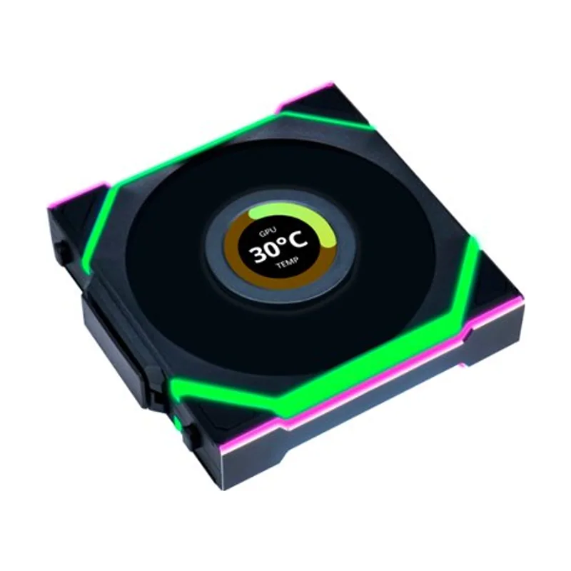 Uni Fan Sl Wireless Lcd L?fter Argb Pwm 3eR-Pack Inkl. Controller