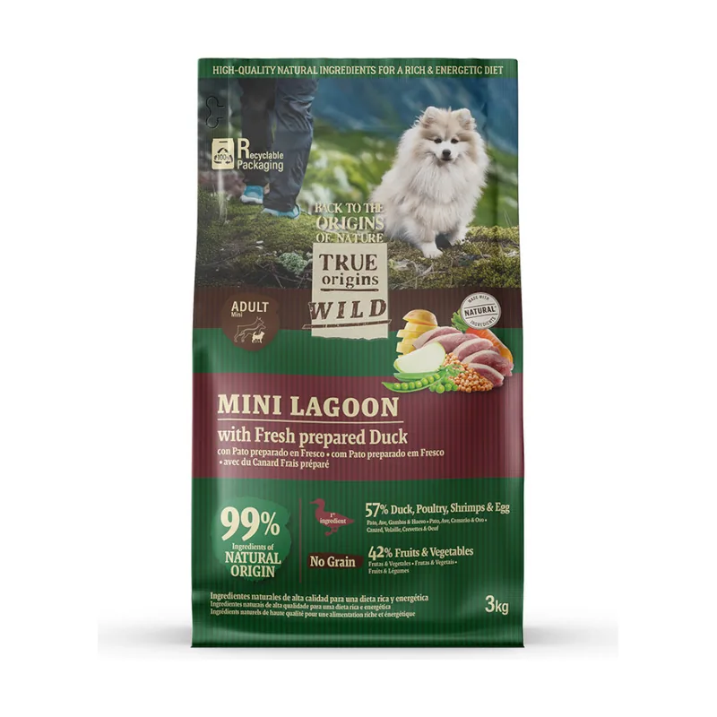 True Origins Wild Mini Lagoon Pato pienso