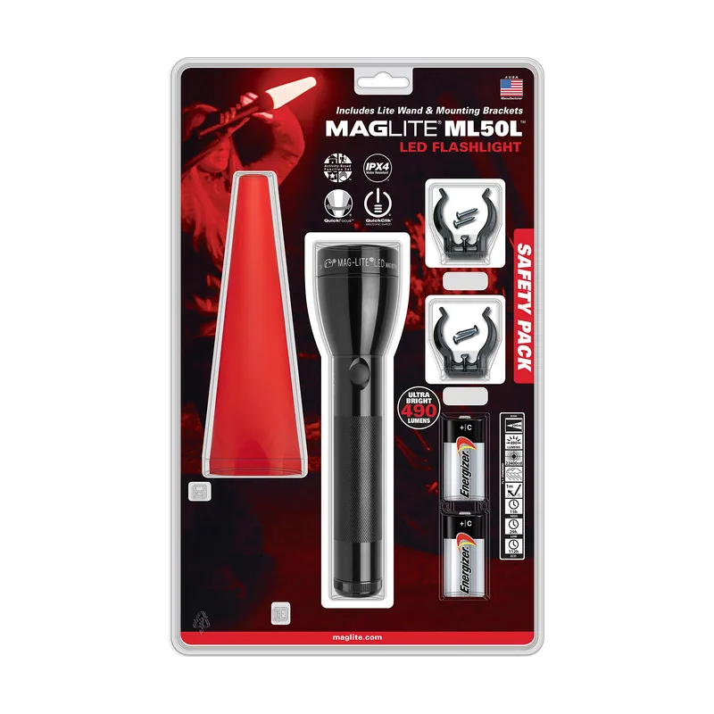 Pack De Seguridad Ml50 Linterna