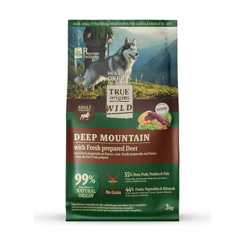 True Origins Wild Deep Mountain Ciervo Pienso