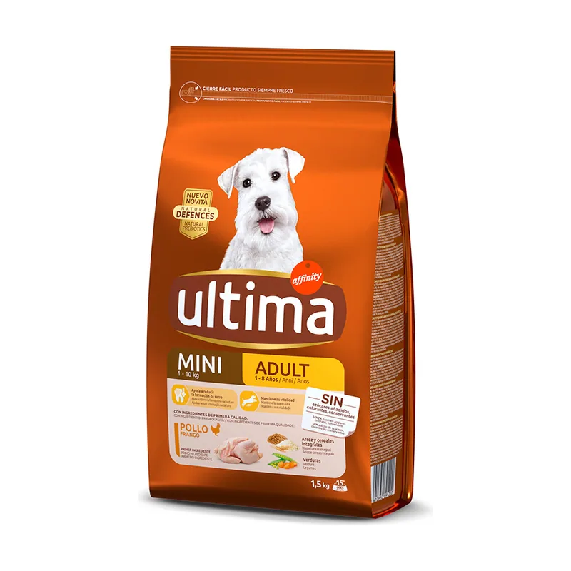 Ultima 1.5 kg Affinity Adult Mini Pollo pienso