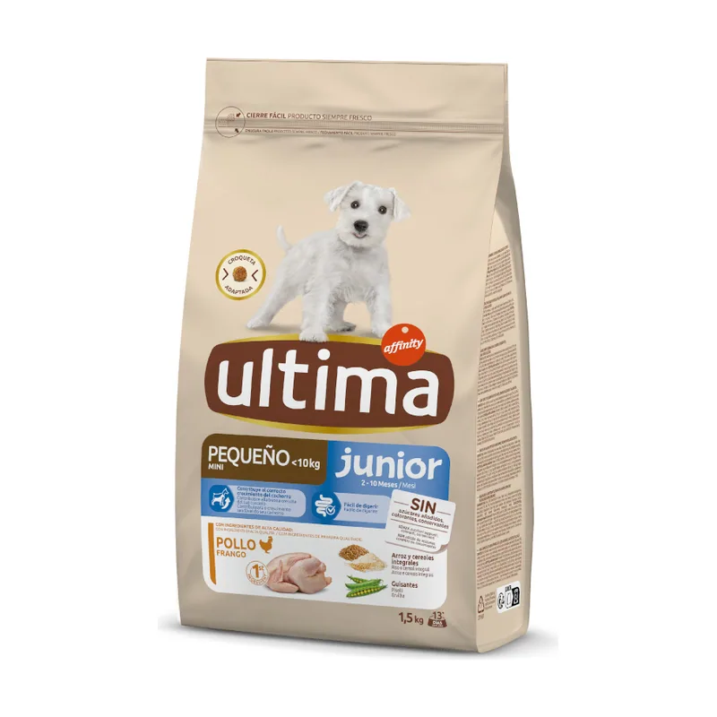 Ultima 1.5 kg Affinity Junior Mini Pollo pienso
