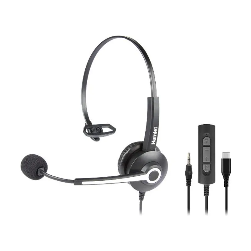 HHEADM-CJM auricular y casco Auriculares Alámbrico Diadema Oficina/Centro de llamadas USB Tipo C