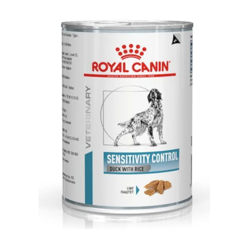 Royal Canin 410 g Veterinary Sensitivity Control Pato y Arroz lata