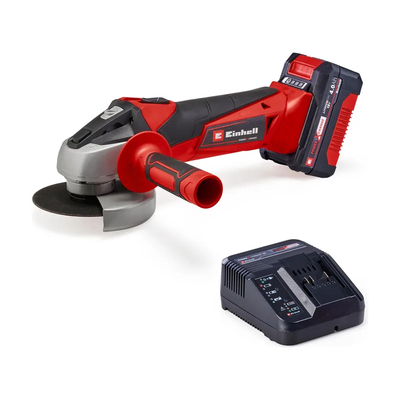 Amoladora angular con batería TC-AG 18/115 Li Power X-Change 18 V