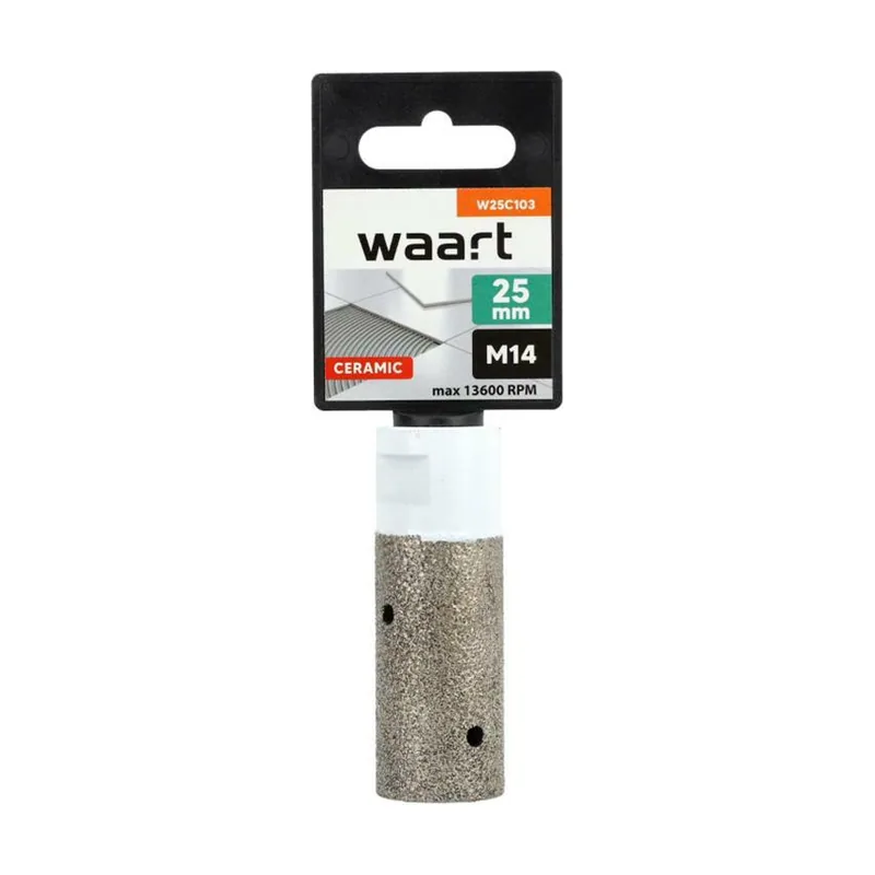 Waart frez diamentowy walcowy 25mm x m14