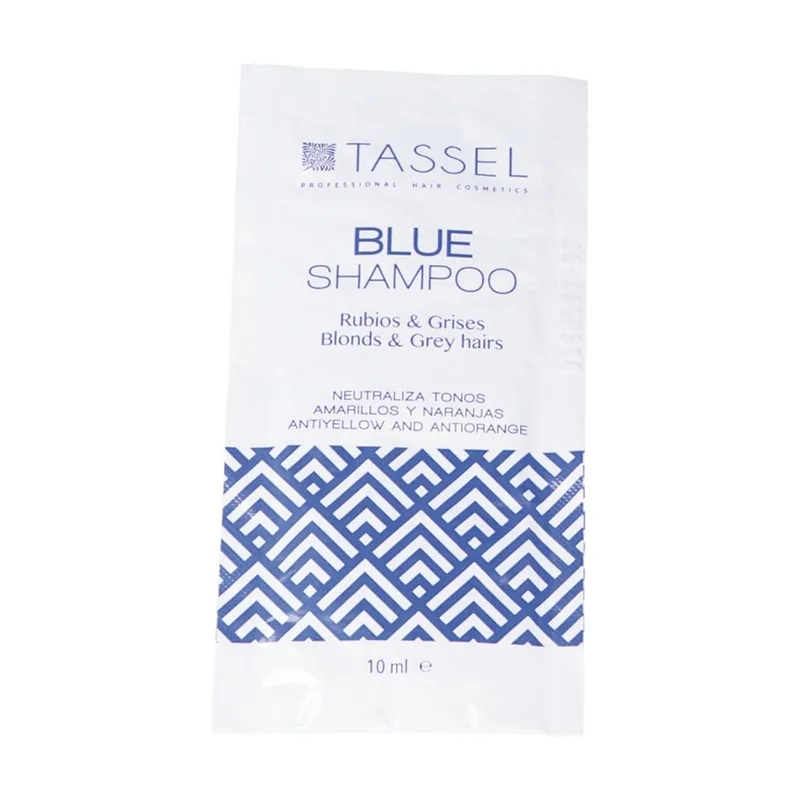 Blue Shampoo Cabellos Rubios Y gises 10 ml