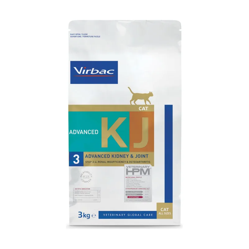 Virbac HPM KJ3 Advanced Kidney & Joint Renal Pienso