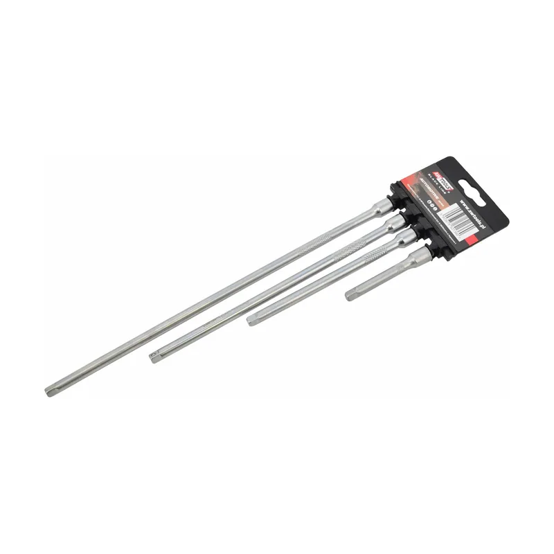 Zestaw przedłużek 1/4" 4cz.