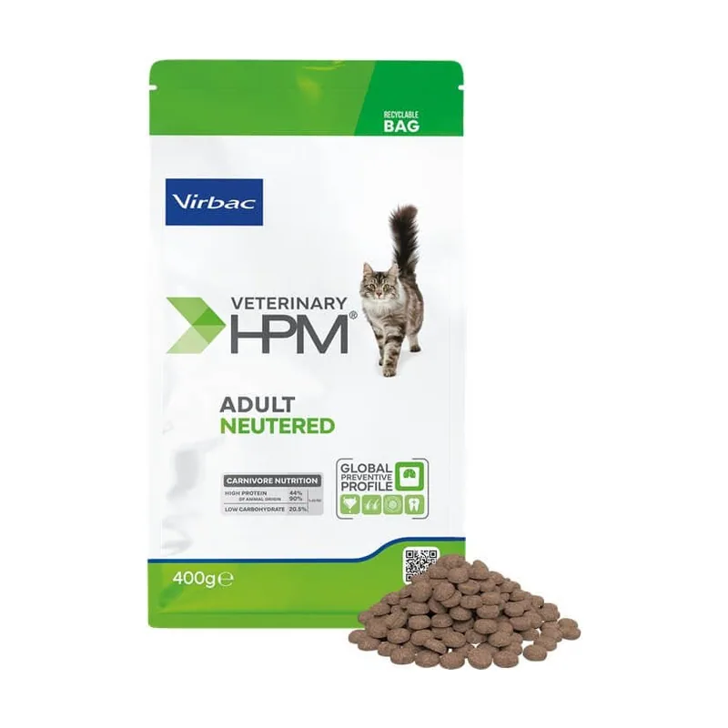 Virbac HPM Veterinary Adult Esterilizado Pienso Cerdo para gatos