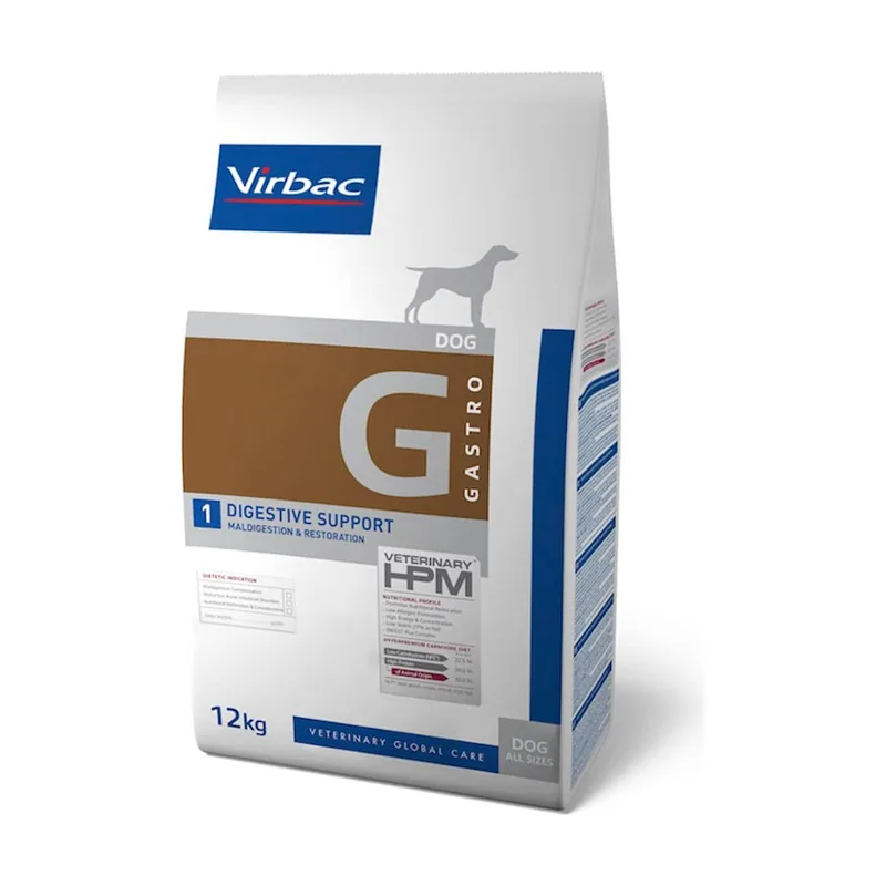 Virbac 12 kg Gastro Digestive Support HPM Pienso