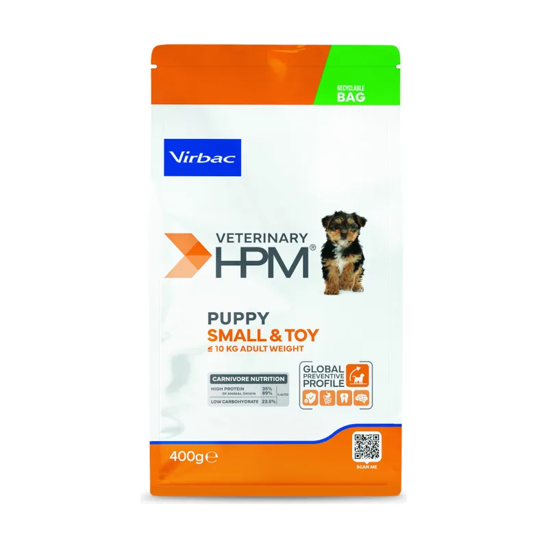 Virbac 400 g Veterinary HPM Baby Small & Toy pienso