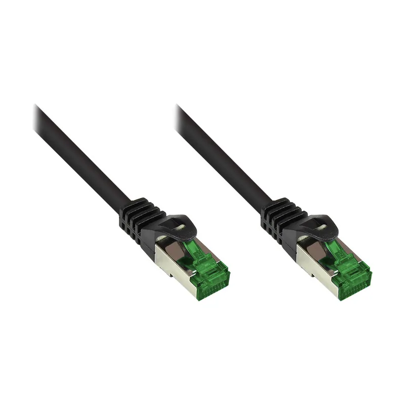 Alcasa 8062-H600S cable de red Negro 60 m Cat6a S/FTP S-STP