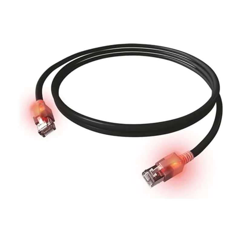 Sacon 442628,200 cable de red Negro 2 m Cat6a S/FTP S-STP