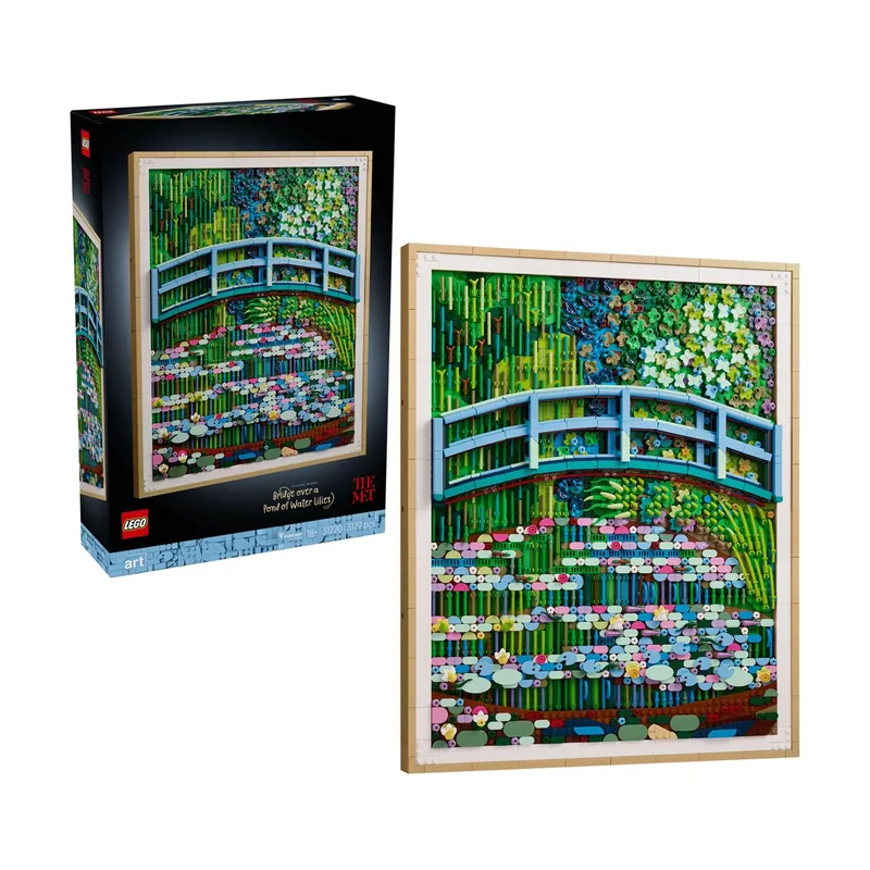 Art Claude Monet Puente sobre Estanque de Nenúfares