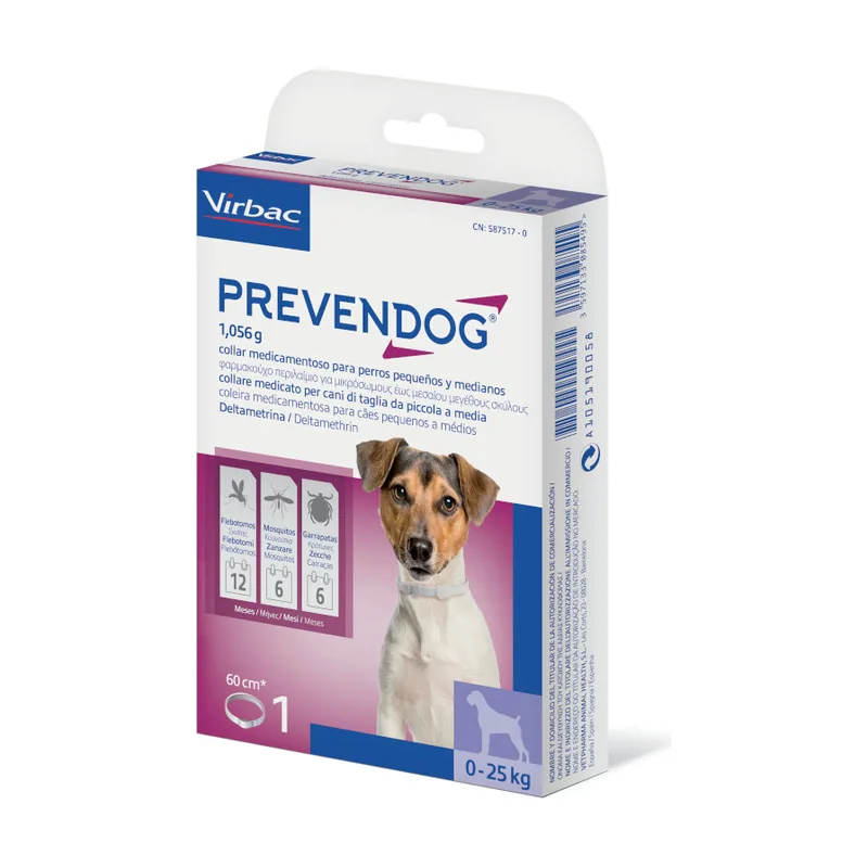 Virbac Prevendog Collar Antiparasitario para perros