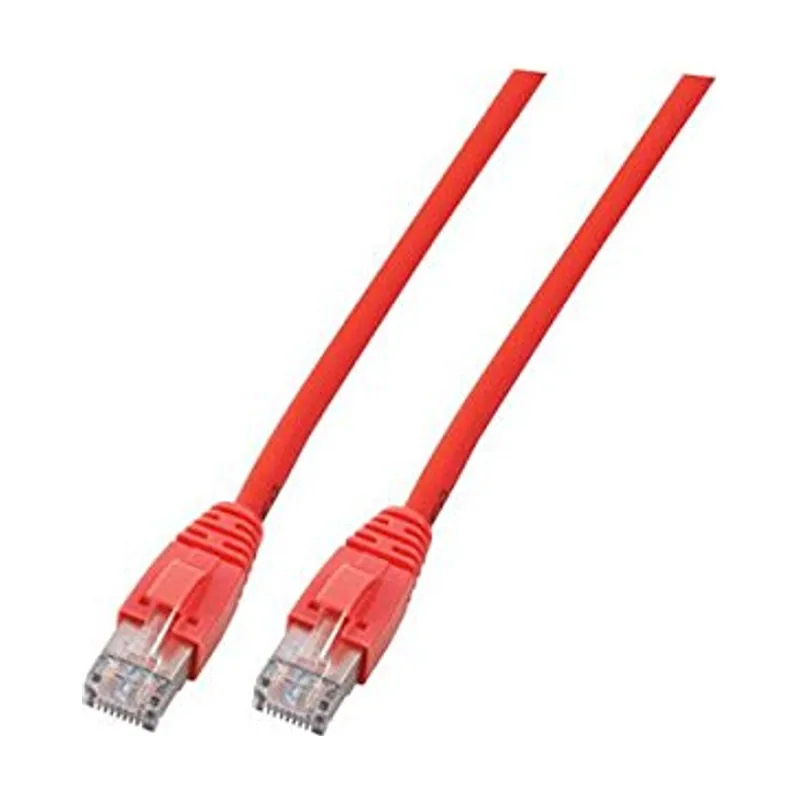 2m Cat6 Patch cable de red Rojo U/UTP UTP