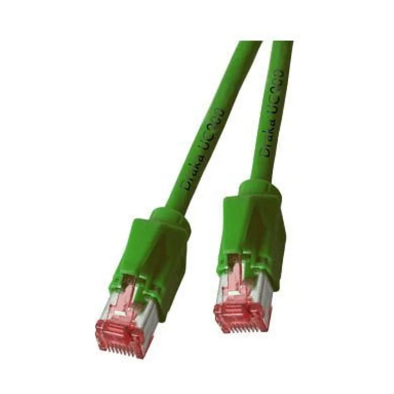 K8053.0,25 cable de red Verde 0,25 m Cat6a S/FTP S-STP