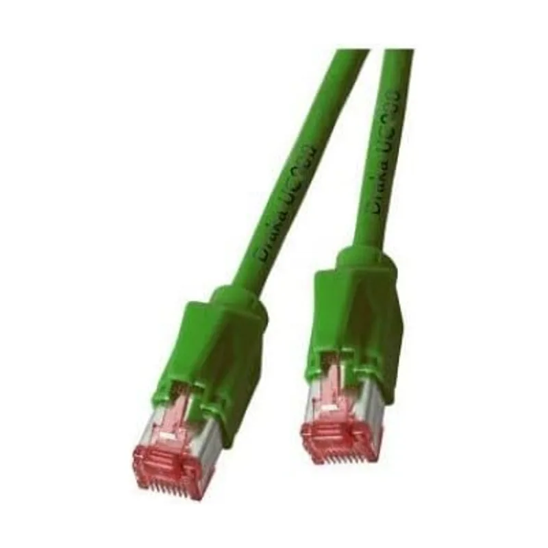 K8053.1,5 cable de red Verde 1,5 m Cat6a S/FTP S-STP