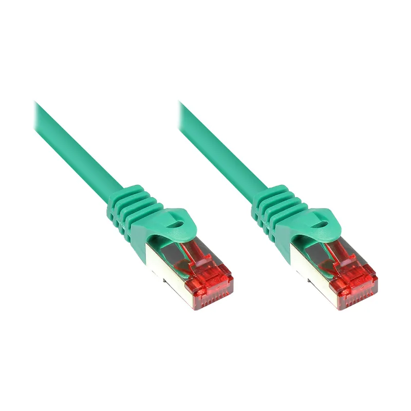 Alcasa 15m Cat6 S/FTP cable de red Verde S/FTP S-STP