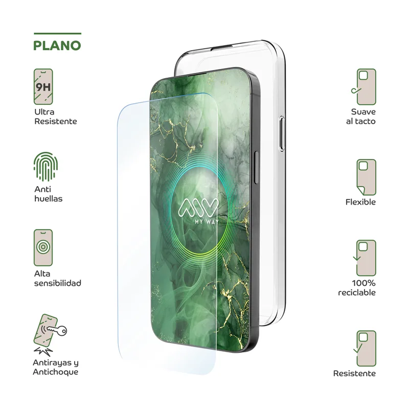 Funda compatible con xiaomi redmi a7 pro 4g + protector