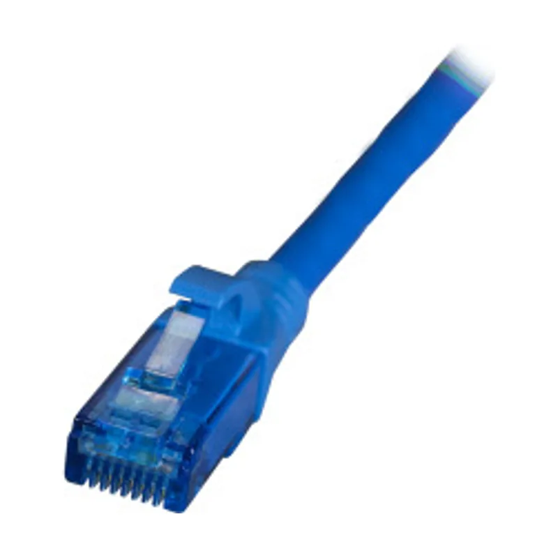 K8109BL.10 cable de red Azul 10 m Cat6a U/UTP UTP